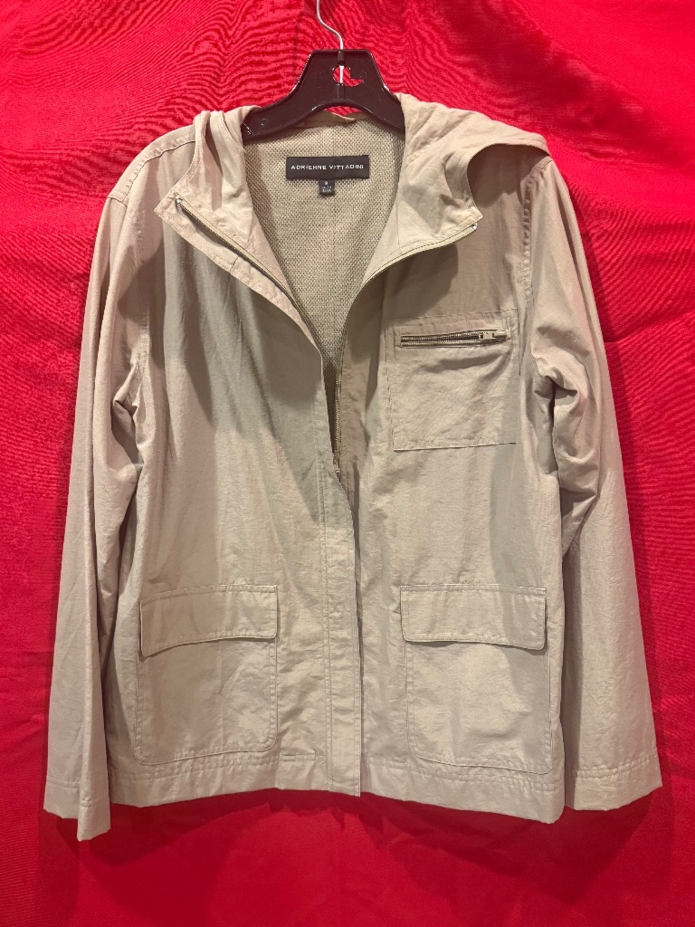 ADRIANNA VITTADINI RAIN JACKET SMALL
